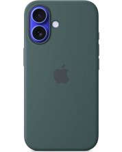 Калъф Apple - Silicone Case, iPhone 16, MagSafe, Lake Green -1